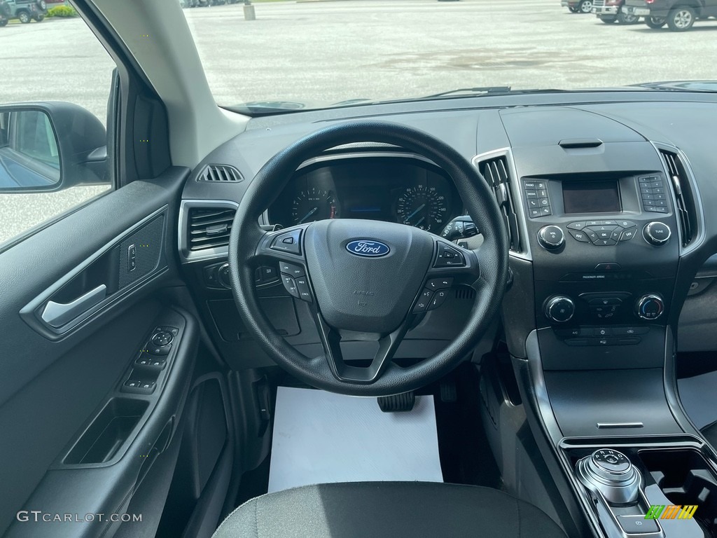 2019 Edge SE AWD - Blue Metallic / Ebony photo #9