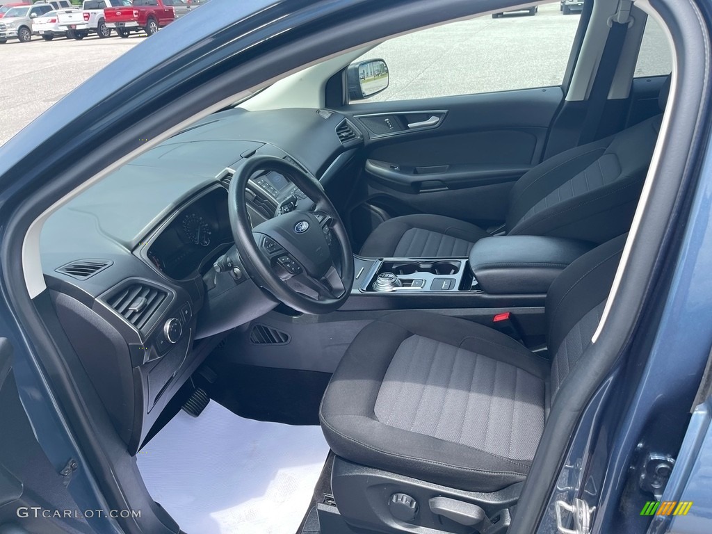 2019 Edge SE AWD - Blue Metallic / Ebony photo #11