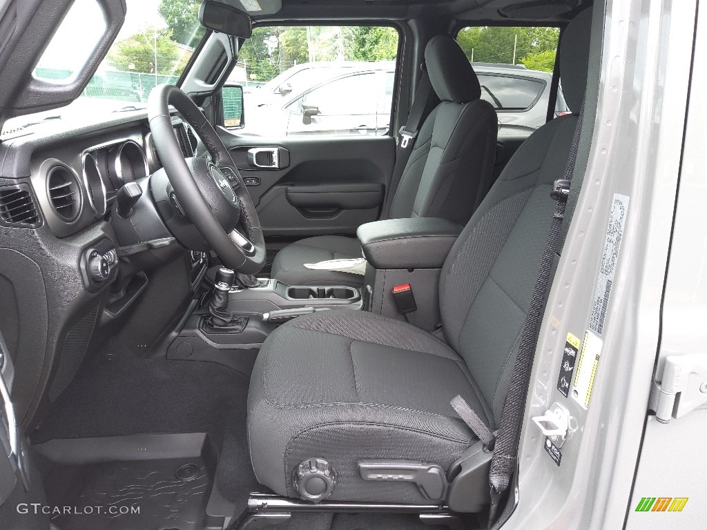 Black Interior 2022 Jeep Gladiator Willys 4x4 Photo #144364975