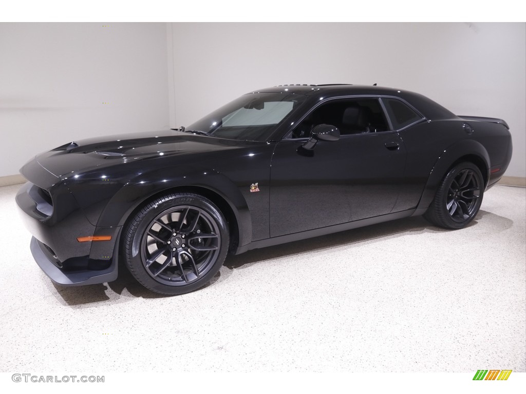 Pitch Black 2019 Dodge Challenger R/T Scat Pack Widebody Exterior Photo #144365466
