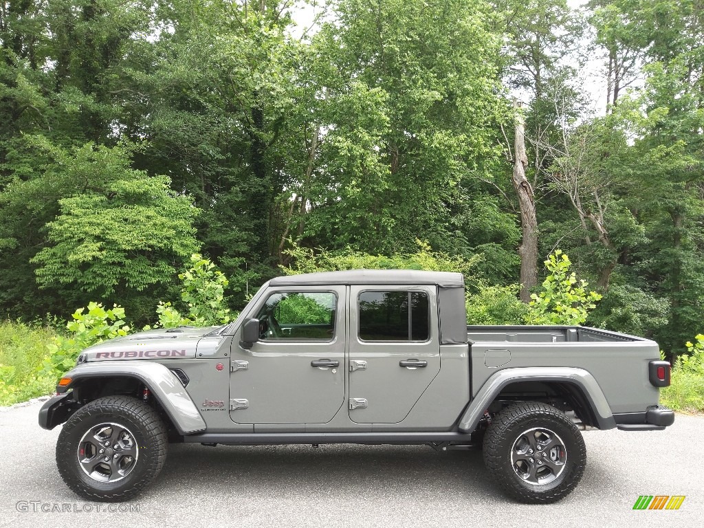 Sting-Gray 2022 Jeep Gladiator Rubicon 4x4 Exterior Photo #144365539