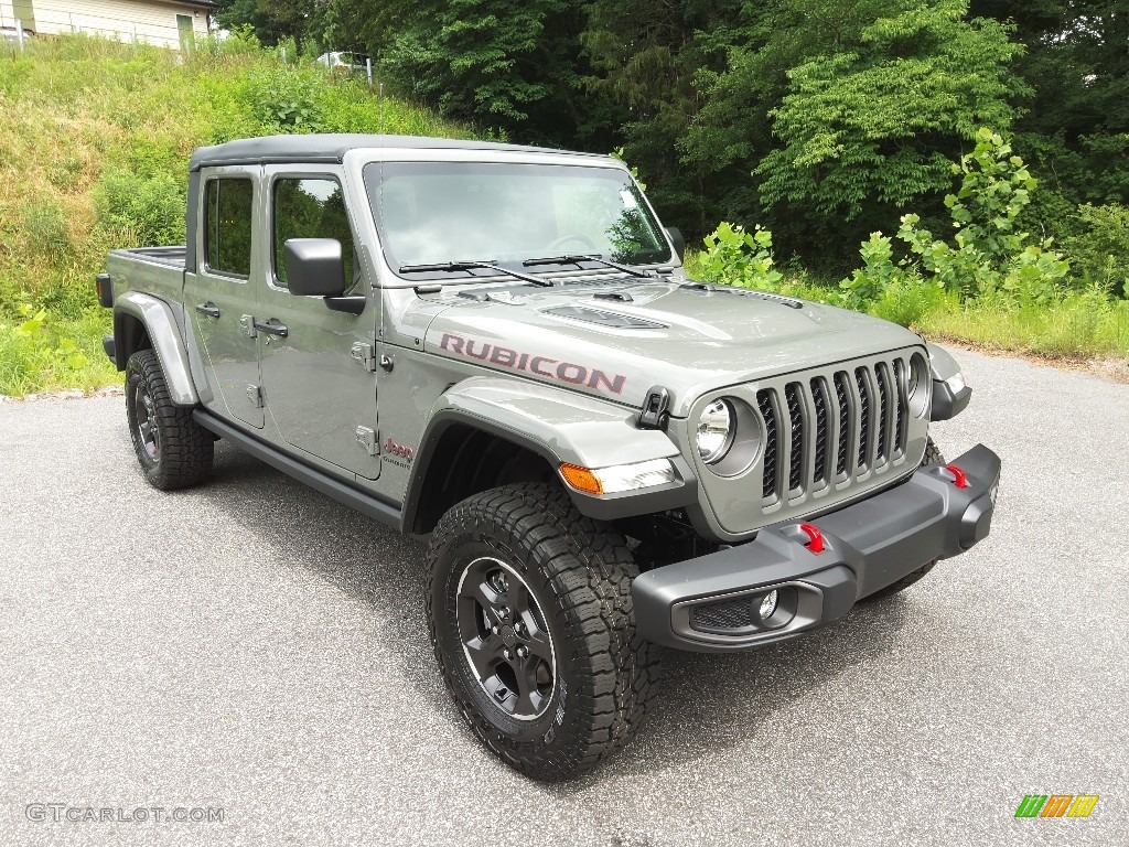 Sting-Gray 2022 Jeep Gladiator Rubicon 4x4 Exterior Photo #144365629