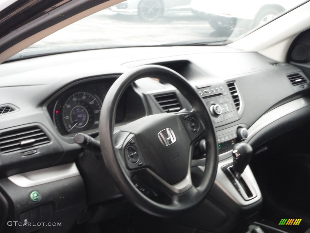 2013 CR-V EX AWD - Kona Coffee Metallic / Black photo #13