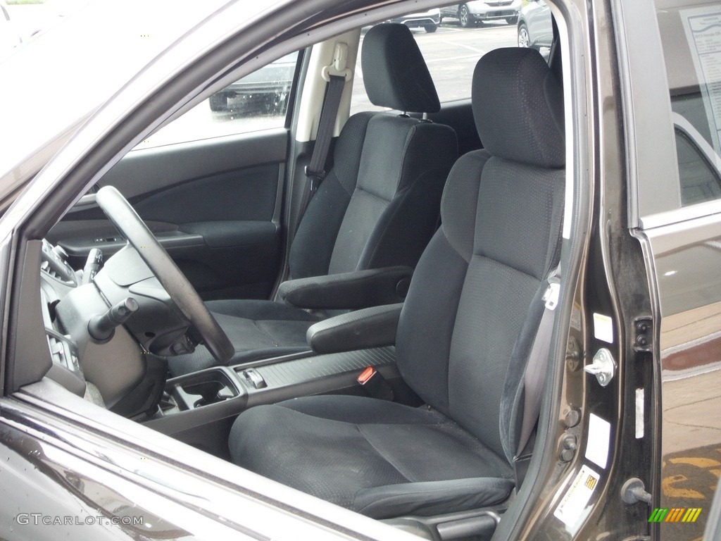 2013 CR-V EX AWD - Kona Coffee Metallic / Black photo #15
