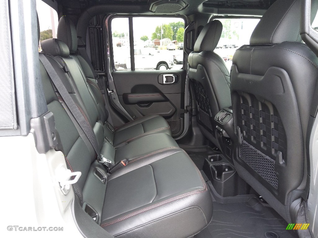 Black Interior 2022 Jeep Gladiator Rubicon 4x4 Photo #144365995