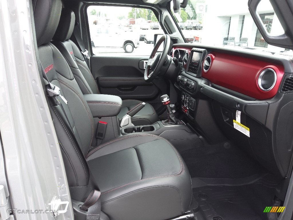 Black Interior 2022 Jeep Gladiator Rubicon 4x4 Photo #144366022