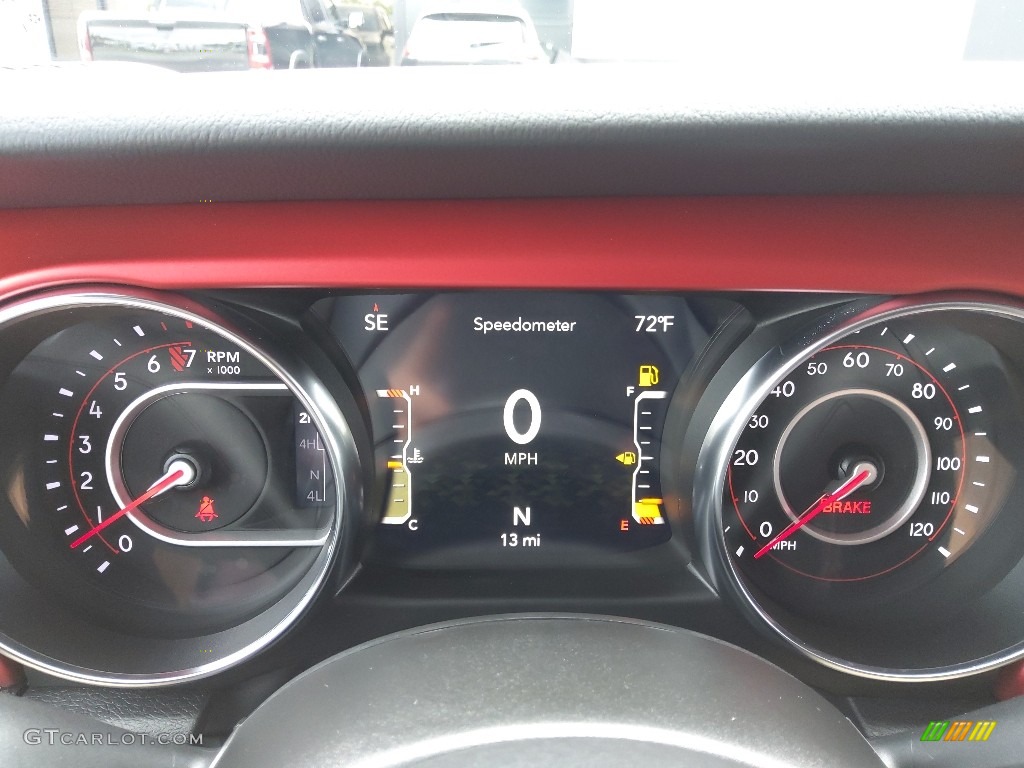 2022 Jeep Gladiator Rubicon 4x4 Gauges Photo #144366124