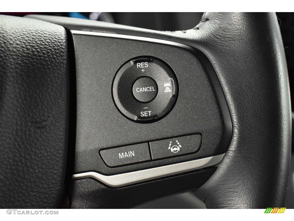 2019 Pilot EX-L - Lunar Silver Metallic / Gray photo #18