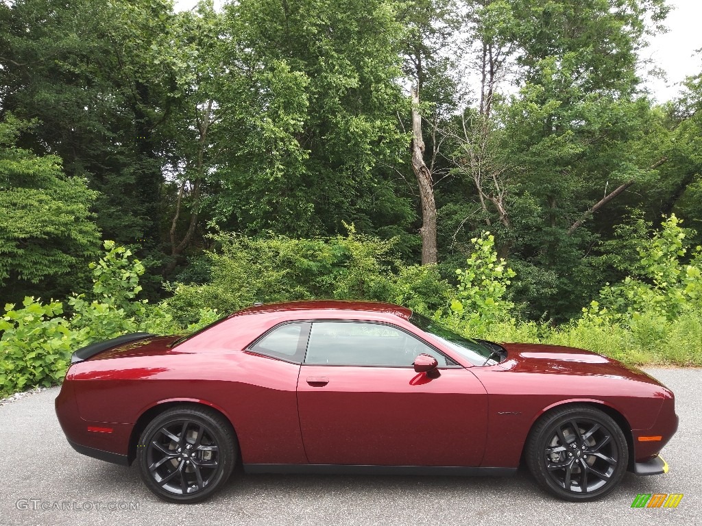 Octane Red Pearl 2022 Dodge Challenger R/T Exterior Photo #144367366
