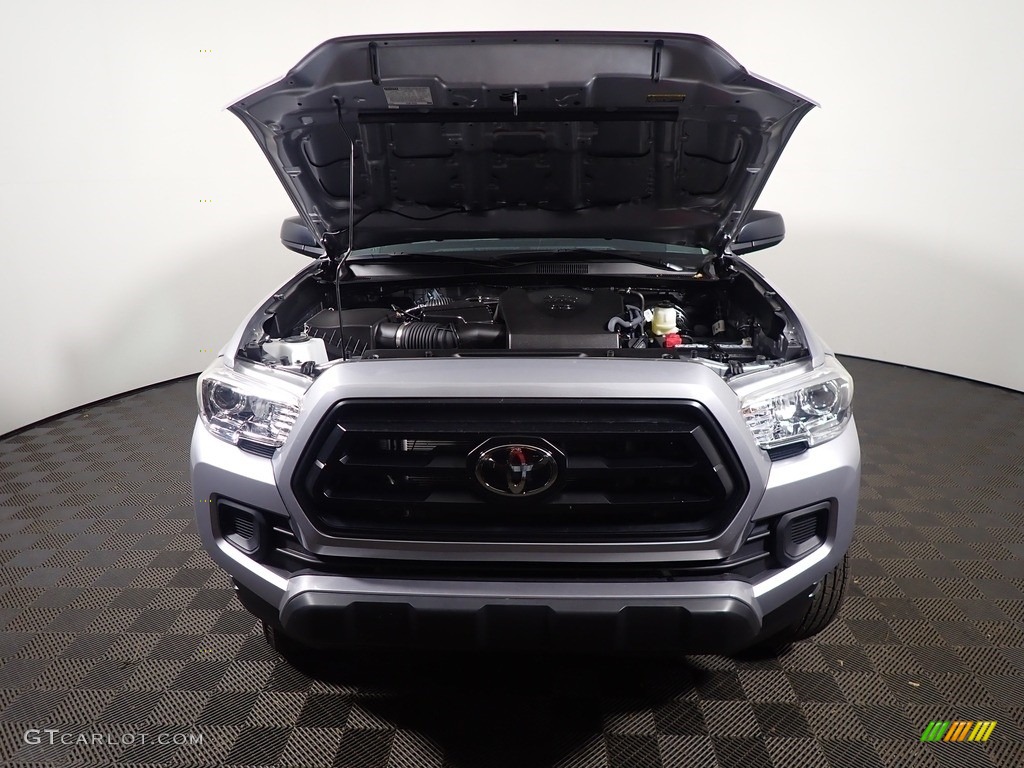 2020 Tacoma SR Access Cab 4x4 - Silver Sky Metallic / Cement photo #6