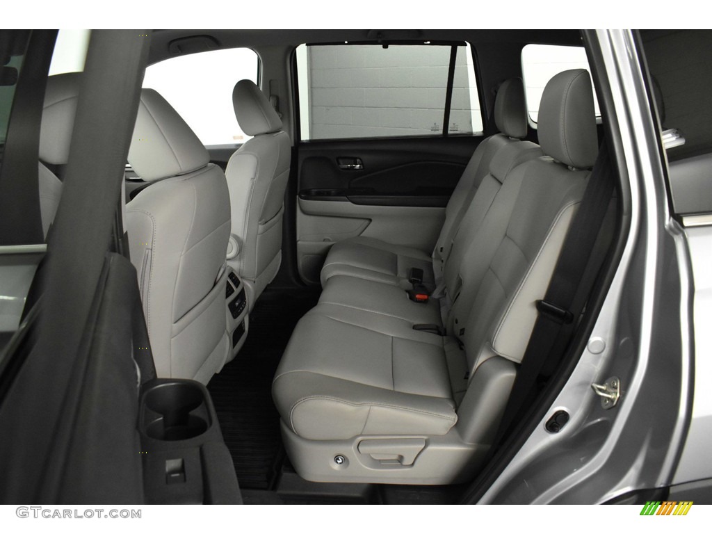 2019 Pilot EX-L - Lunar Silver Metallic / Gray photo #30