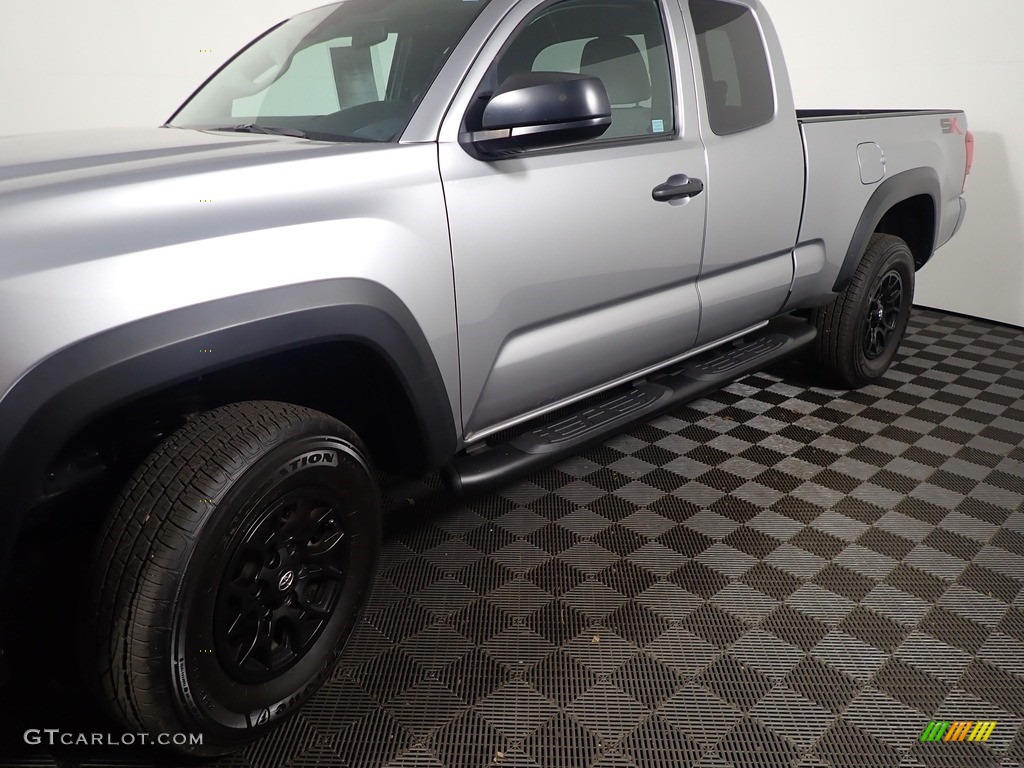 2020 Tacoma SR Access Cab 4x4 - Silver Sky Metallic / Cement photo #10