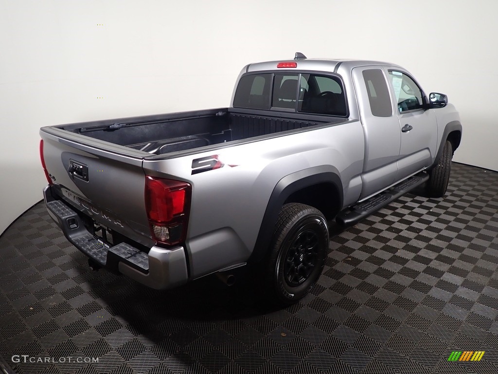 2020 Tacoma SR Access Cab 4x4 - Silver Sky Metallic / Cement photo #16