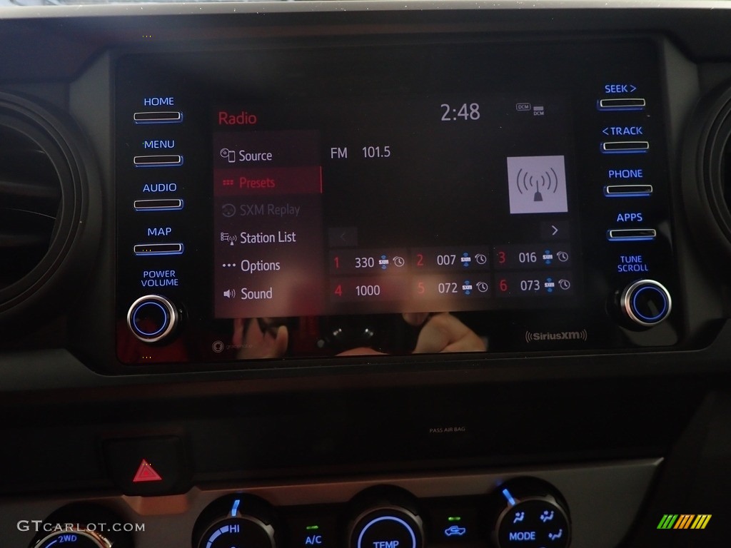 2020 Tacoma SR Access Cab 4x4 - Silver Sky Metallic / Cement photo #25