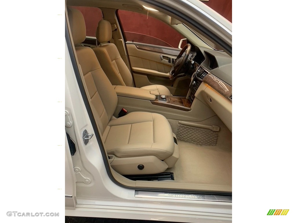 2011 E 350 4Matic Sedan - Arctic White / Almond/Mocha photo #11
