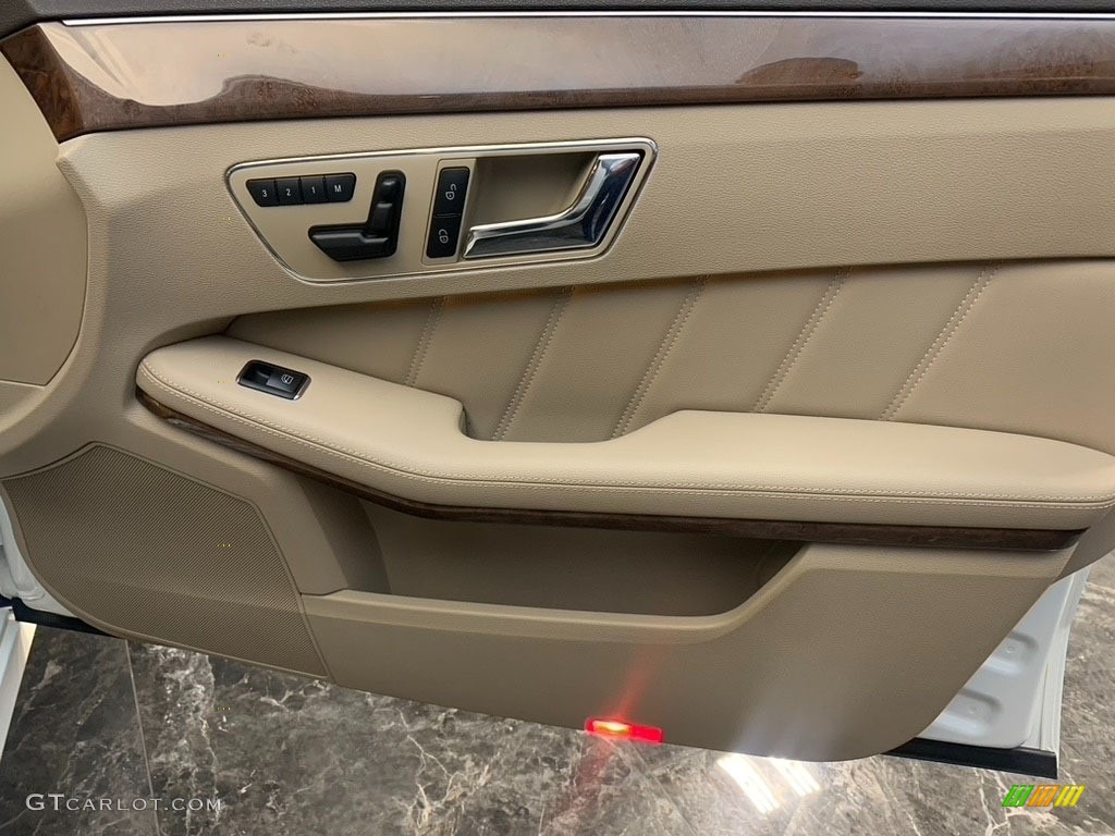 2011 E 350 4Matic Sedan - Arctic White / Almond/Mocha photo #14