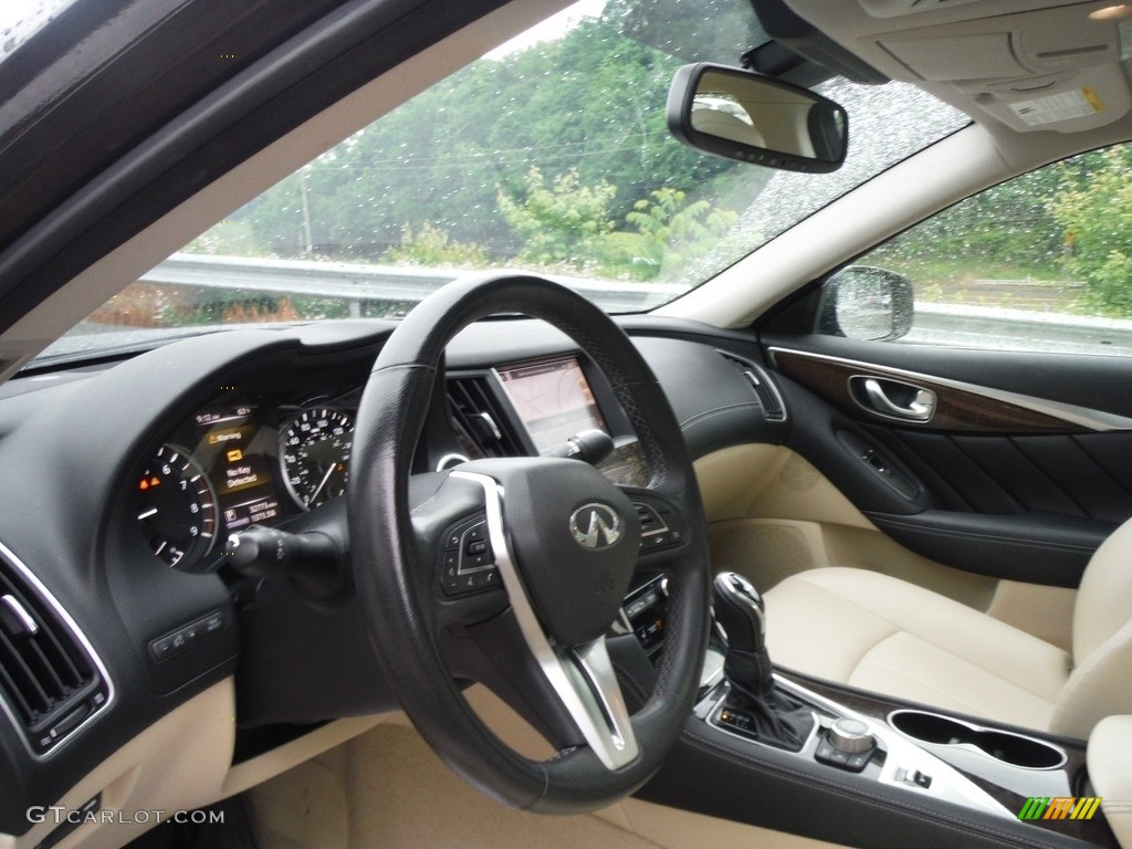 2018 Q50 3.0t AWD - Mocha Almond / Stone photo #19