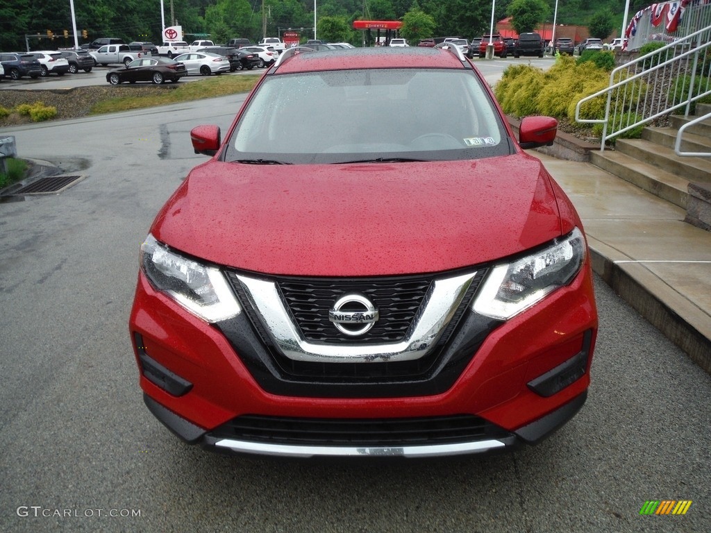 2017 Rogue SV AWD - Palatial Ruby / Charcoal photo #11