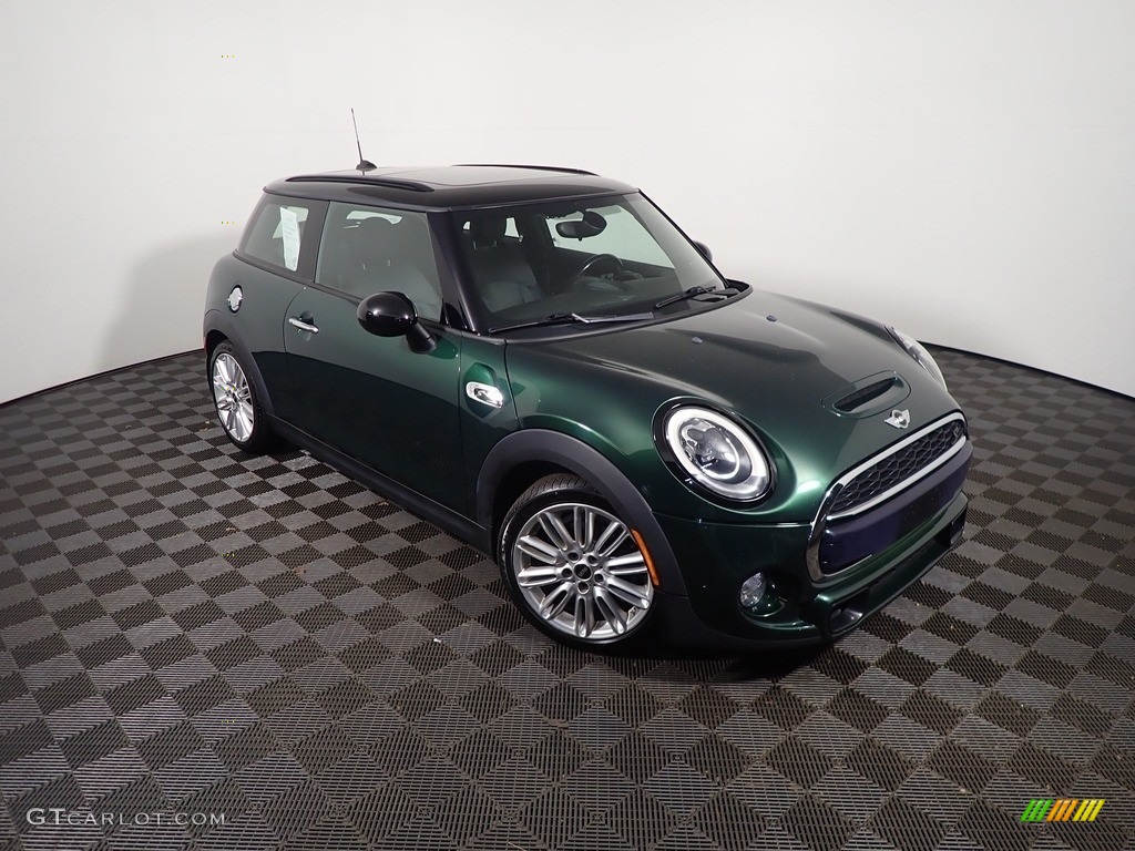 2015 Cooper S Hardtop 2 Door - British Racing Green II Metallic / Black Pearl photo #2