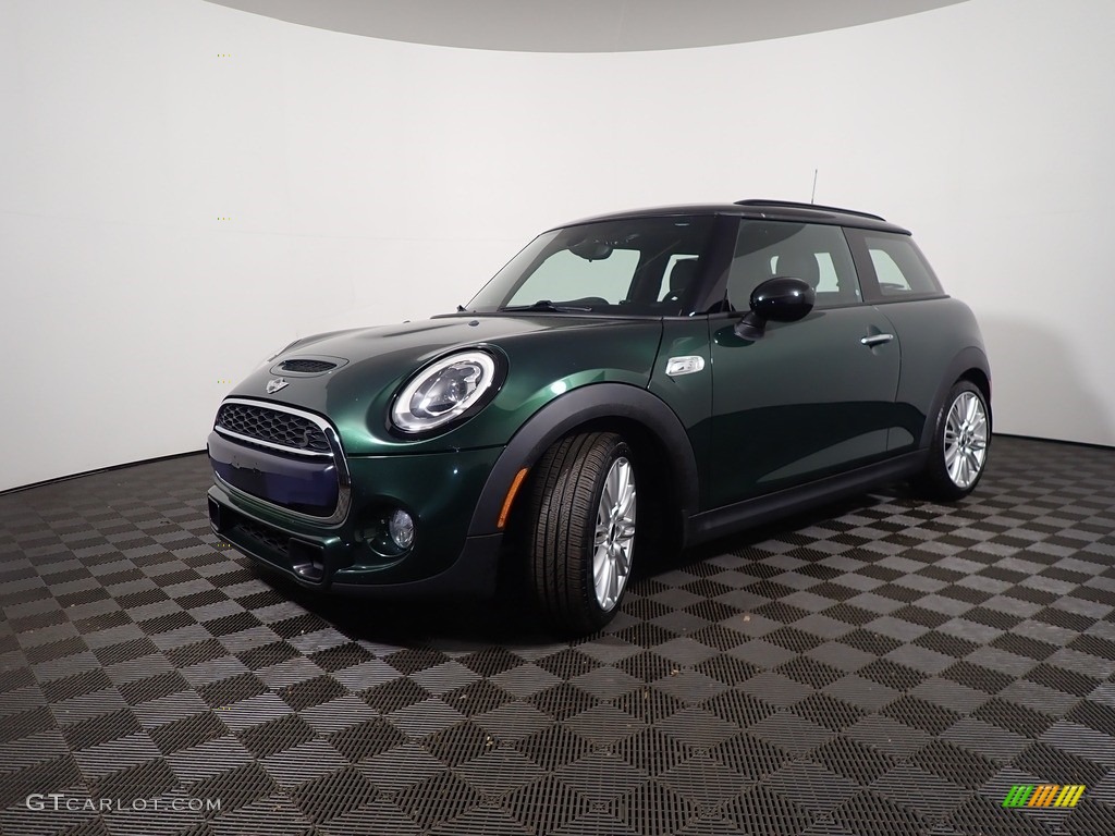 2015 Cooper S Hardtop 2 Door - British Racing Green II Metallic / Black Pearl photo #7