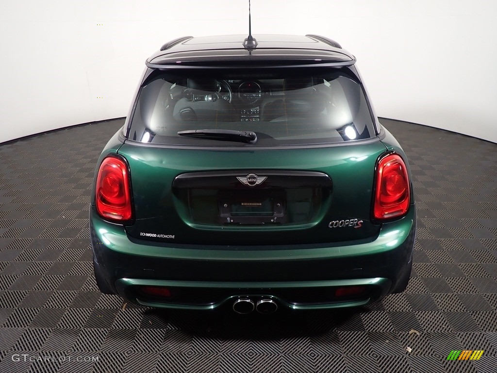 2015 Cooper S Hardtop 2 Door - British Racing Green II Metallic / Black Pearl photo #12