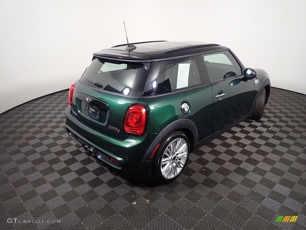 2015 Cooper S Hardtop 2 Door - British Racing Green II Metallic / Black Pearl photo #16