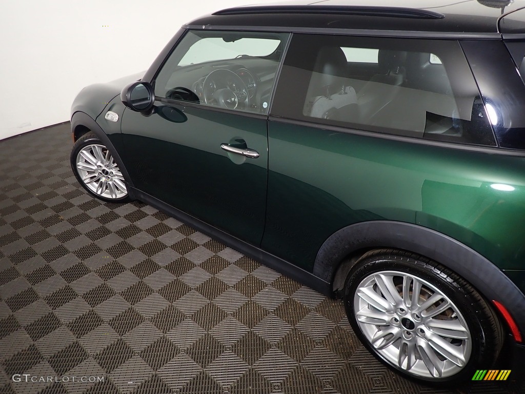 2015 Cooper S Hardtop 2 Door - British Racing Green II Metallic / Black Pearl photo #17