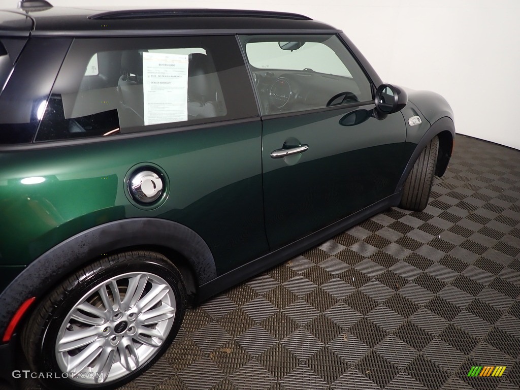 2015 Cooper S Hardtop 2 Door - British Racing Green II Metallic / Black Pearl photo #18