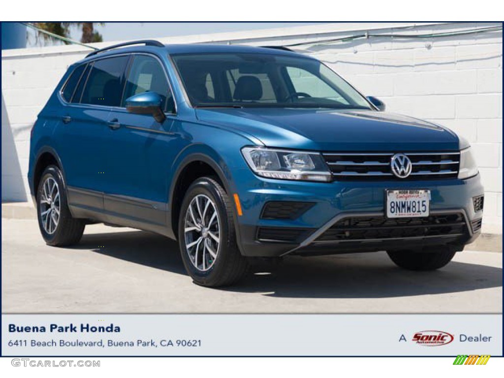 2019 Tiguan SE - Blue Silk Metallic / Titan Black photo #1