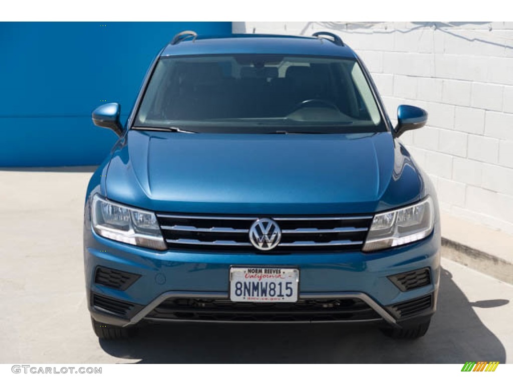 2019 Tiguan SE - Blue Silk Metallic / Titan Black photo #7