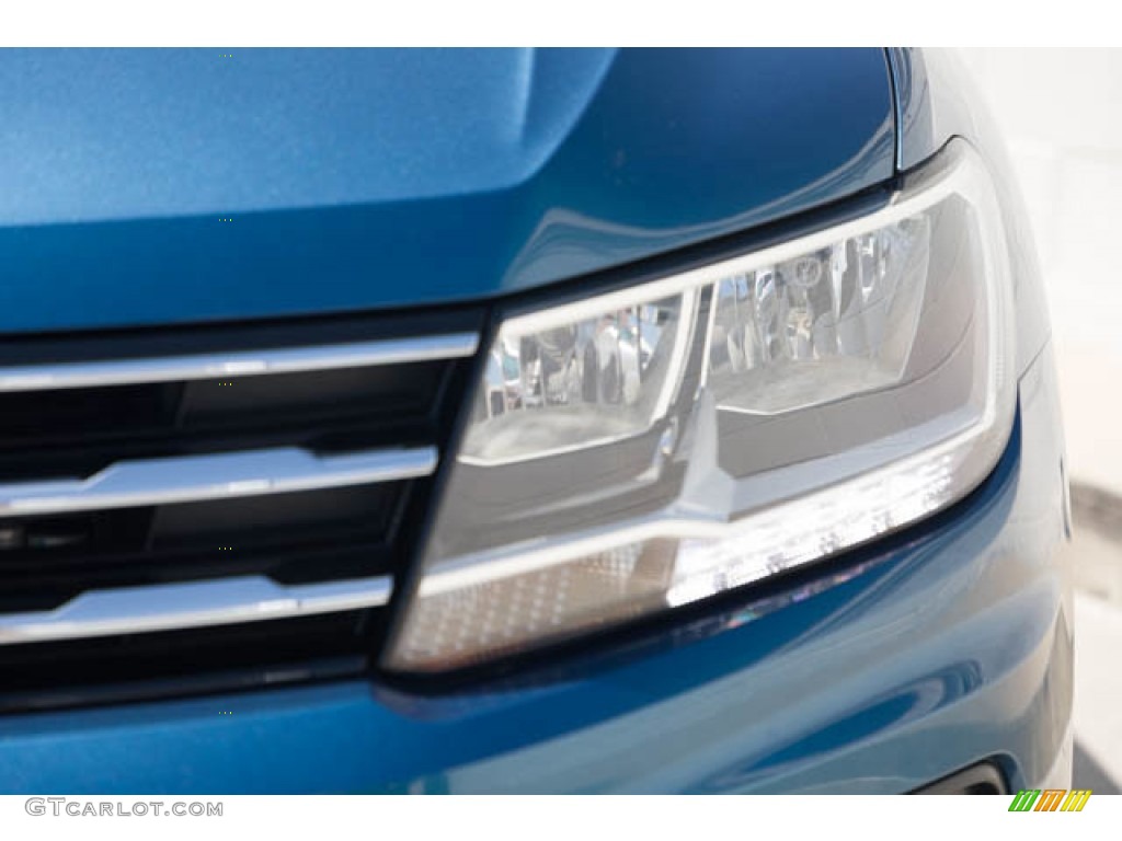 2019 Tiguan SE - Blue Silk Metallic / Titan Black photo #9