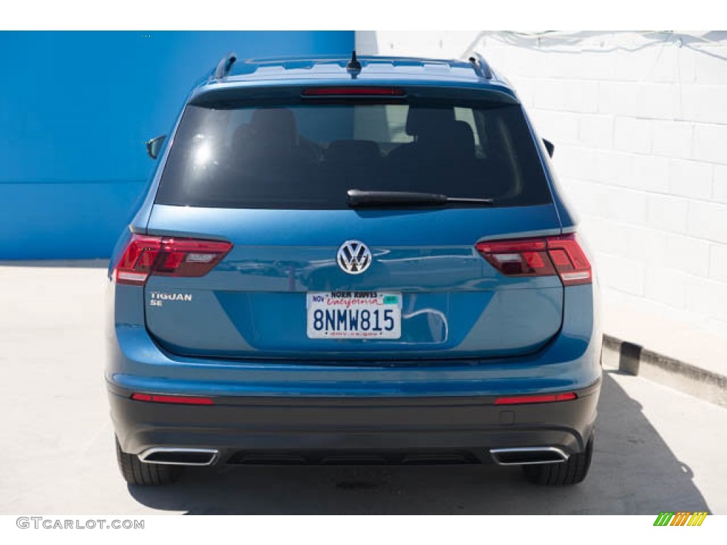 2019 Tiguan SE - Blue Silk Metallic / Titan Black photo #11
