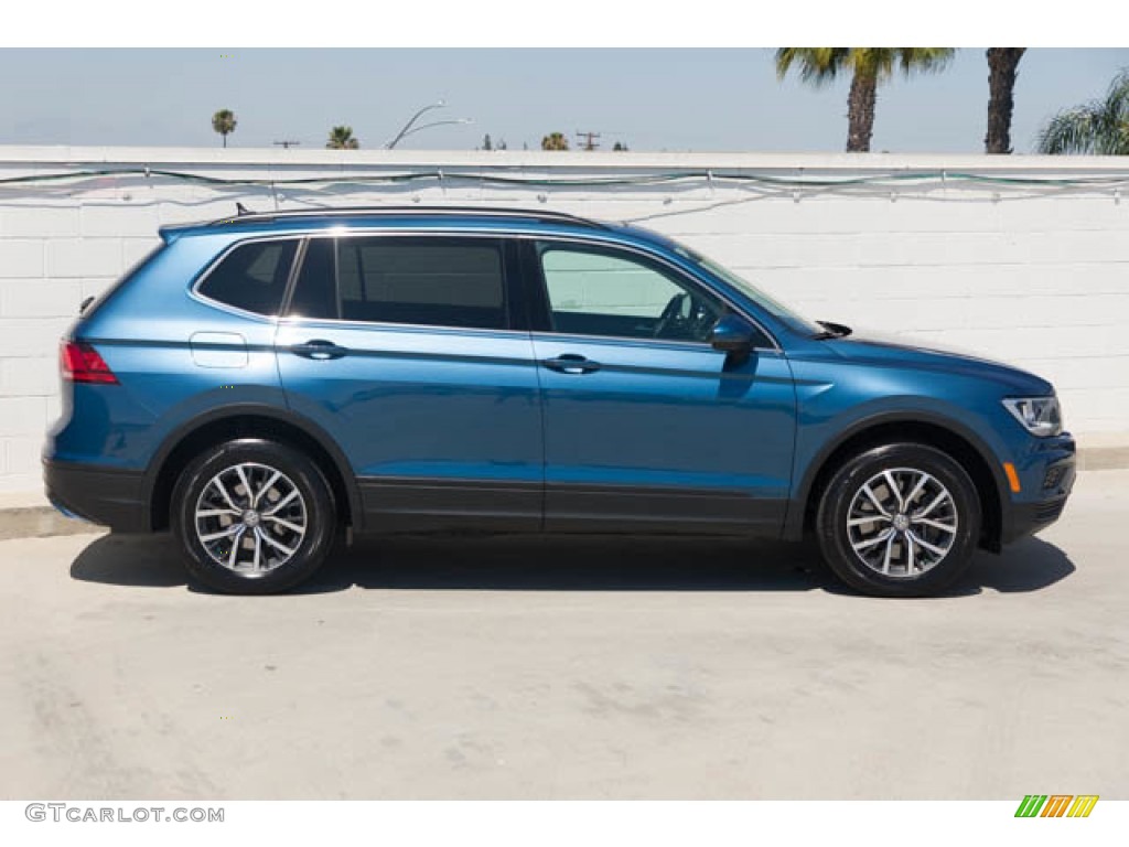 Blue Silk Metallic 2019 Volkswagen Tiguan SE Exterior Photo #144369673