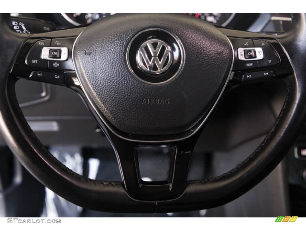 2019 Tiguan SE - Blue Silk Metallic / Titan Black photo #15