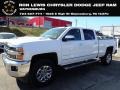 2019 Summit White Chevrolet Silverado 2500HD LTZ Crew Cab 4WD  photo #1