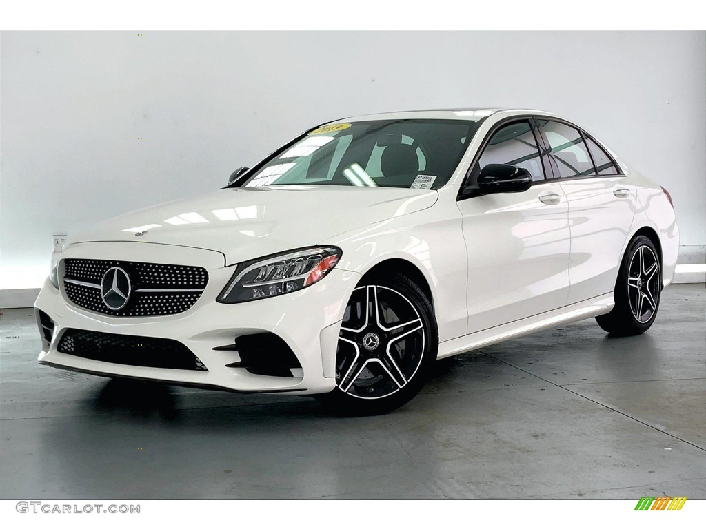 2019 C 300 Sedan - designo Diamond White Metallic / Black photo #12