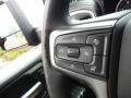 Jet Black Steering Wheel Photo for 2021 Chevrolet Silverado 2500HD #144371014