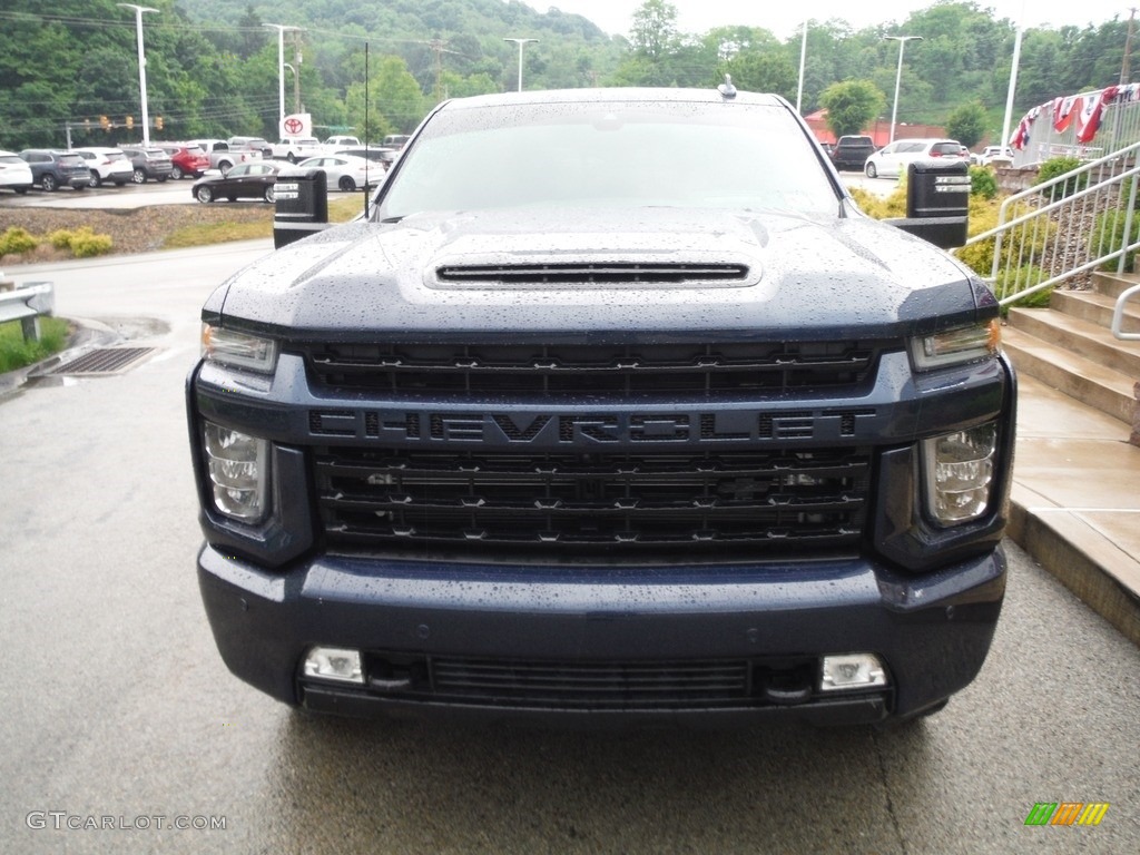 2021 Silverado 2500HD LTZ Crew Cab 4x4 - Northsky Blue Metallic / Jet Black photo #15