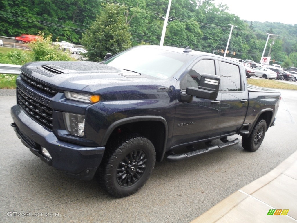 2021 Silverado 2500HD LTZ Crew Cab 4x4 - Northsky Blue Metallic / Jet Black photo #16