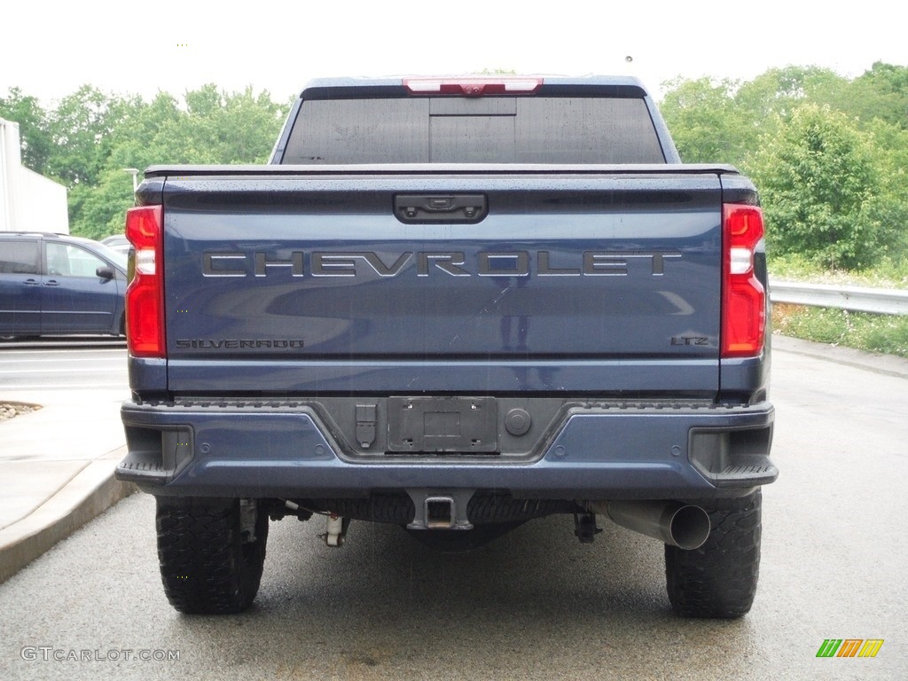 2021 Silverado 2500HD LTZ Crew Cab 4x4 - Northsky Blue Metallic / Jet Black photo #18