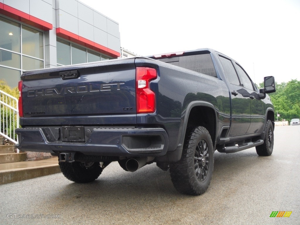 2021 Silverado 2500HD LTZ Crew Cab 4x4 - Northsky Blue Metallic / Jet Black photo #19