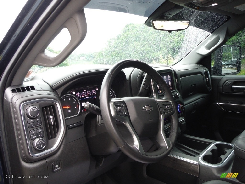 2021 Silverado 2500HD LTZ Crew Cab 4x4 - Northsky Blue Metallic / Jet Black photo #25