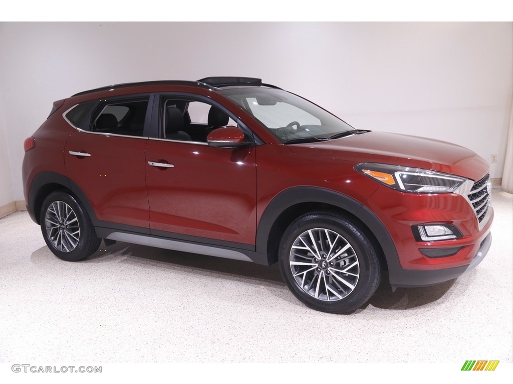 2019 Tucson Ultimate AWD - Gemstone Red / Black photo #1