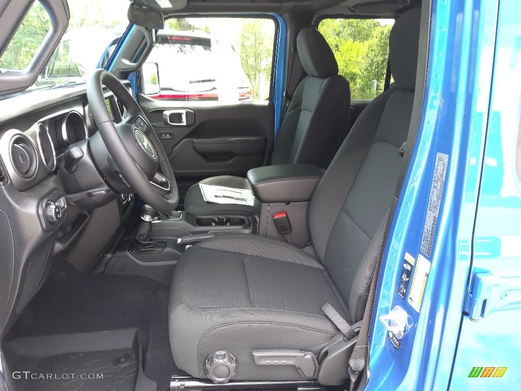 2022 Gladiator Willys 4x4 - Hydro Blue Pearl / Black photo #11