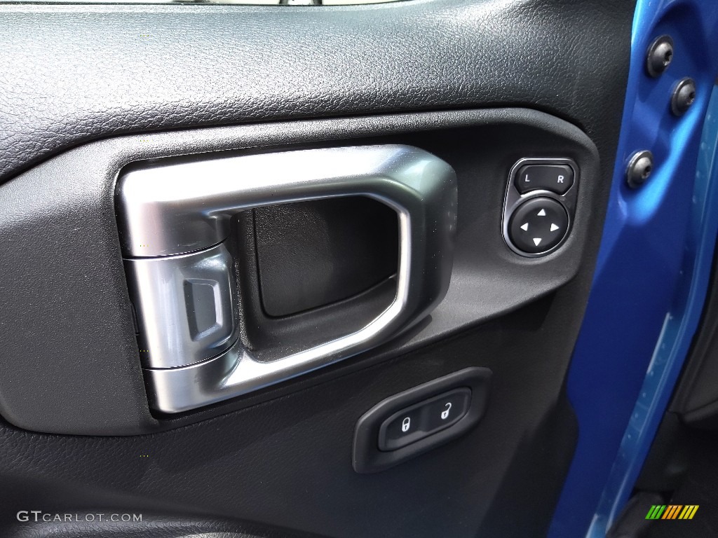 2022 Gladiator Willys 4x4 - Hydro Blue Pearl / Black photo #12