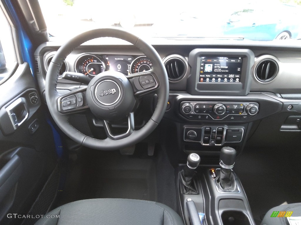 2022 Gladiator Willys 4x4 - Hydro Blue Pearl / Black photo #18