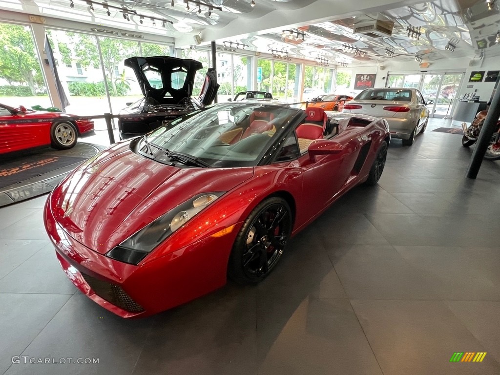 Rosso Leto (Red Metallic) Lamborghini Gallardo