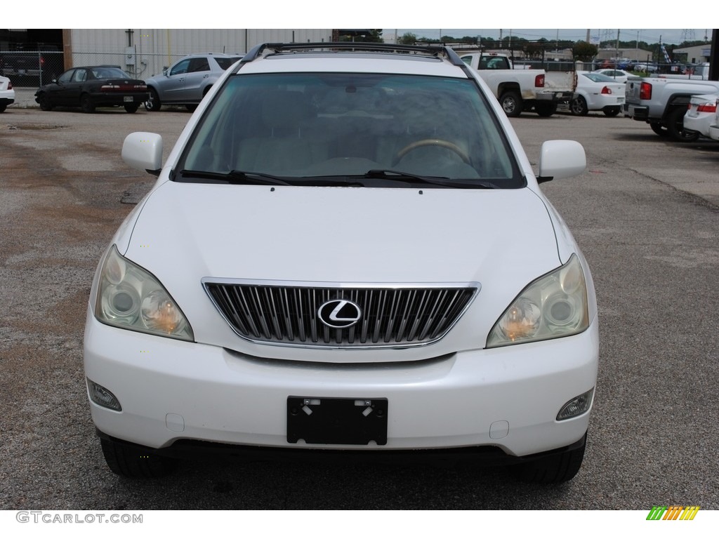 2004 RX 330 - Crystal White Pearl / Ivory photo #8