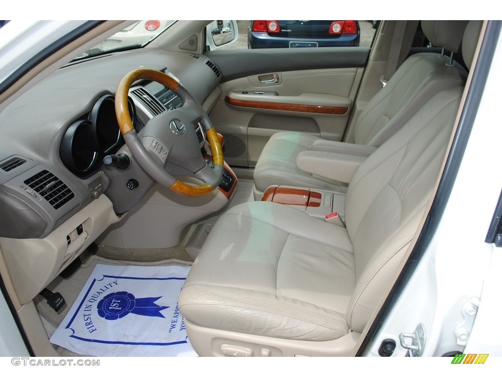 2004 RX 330 - Crystal White Pearl / Ivory photo #11