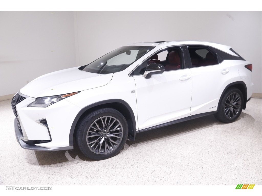 Ultra White 2016 Lexus RX 450h F Sport AWD Exterior Photo #144373021